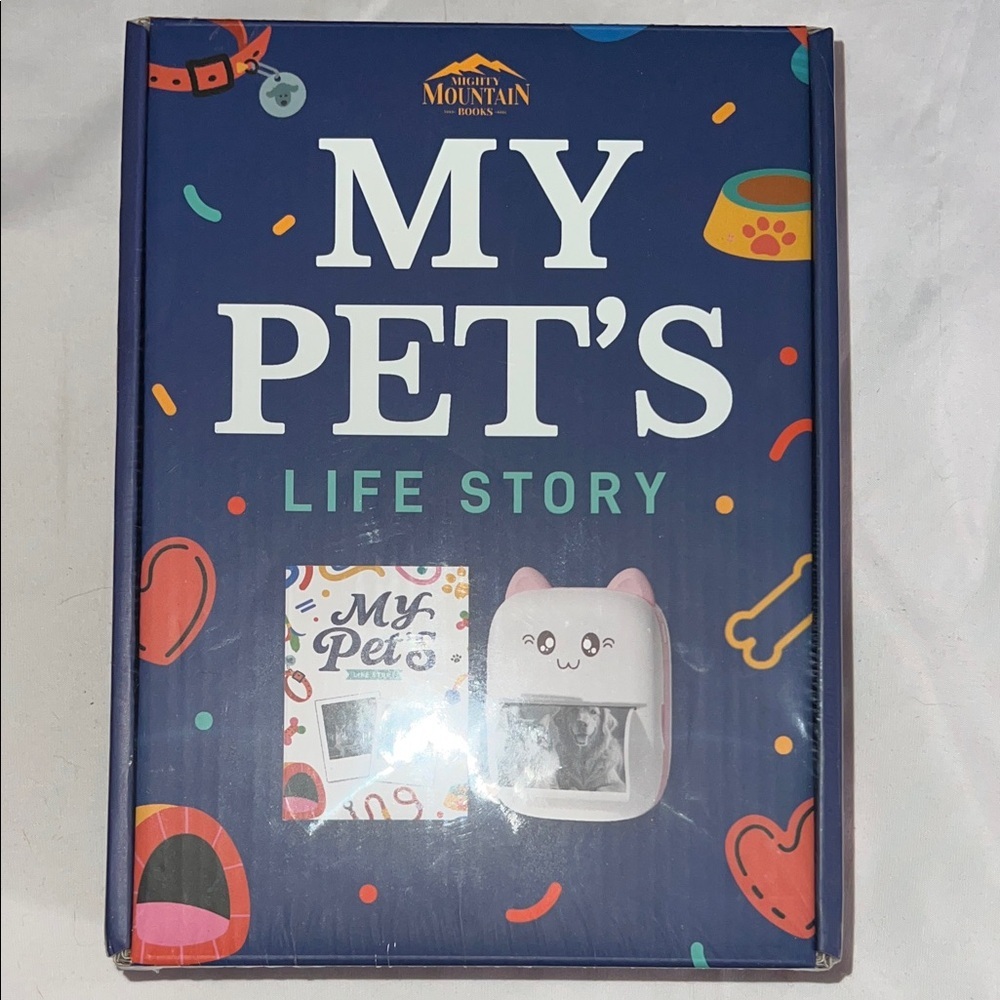 Mighty Mountain My Pets Life Story with Pocket Printer